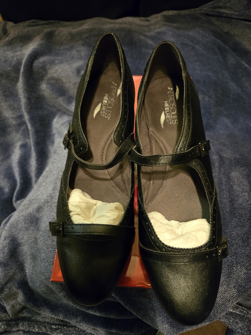 Aerosoles Mary Jane Block Heels